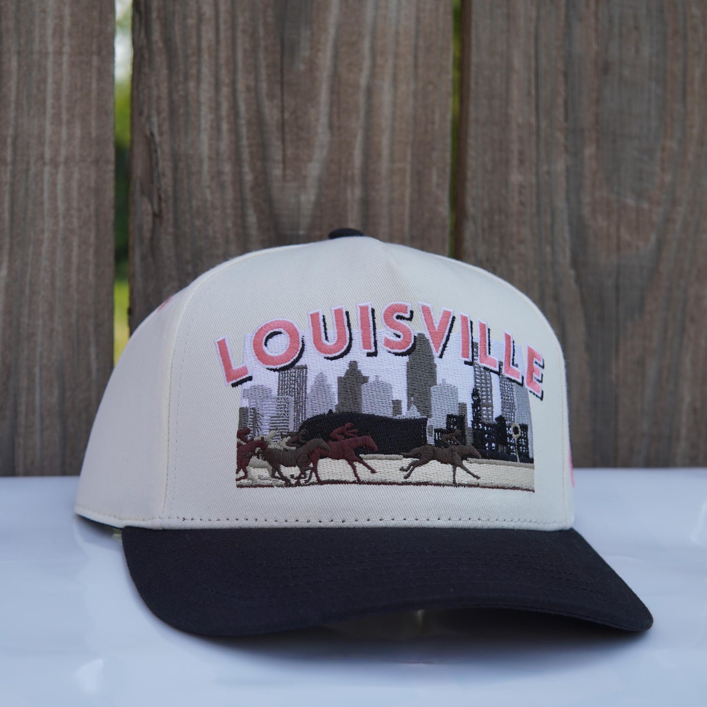 Louisville Skyline Collection: Red with Black Bill