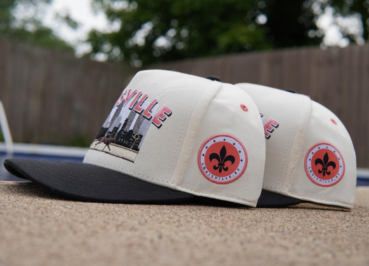 Louisville Skyline Collection: Red with Black Bill