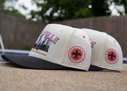 Louisville Skyline Collection: Red with Black Bill