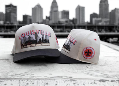 Louisville Skyline Collection: Red with Black Bill