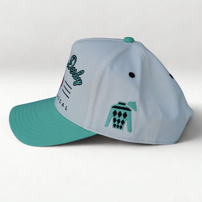 Kentucky Derby - Infield Local Collection: Teal Bill with Rose