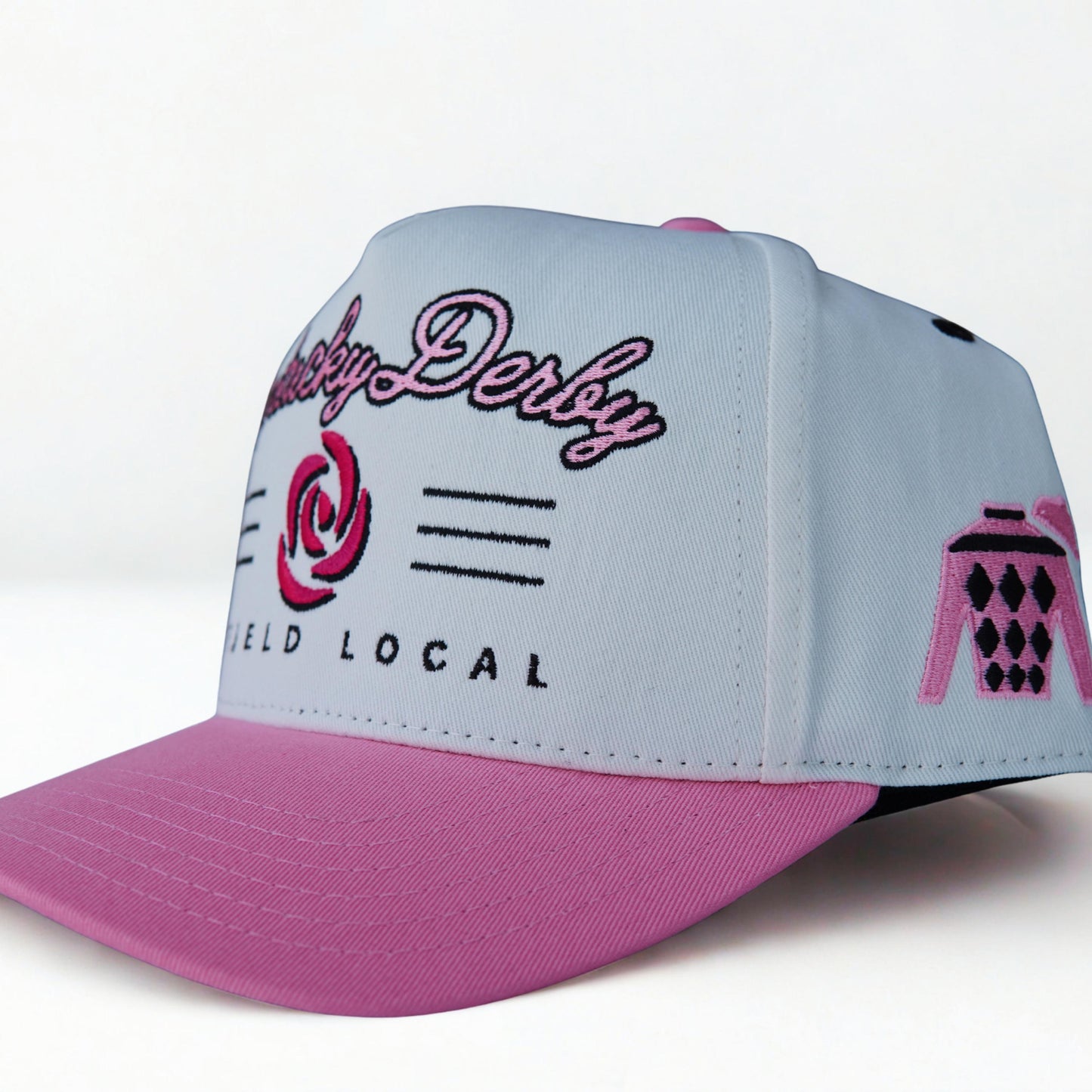 Kentucky Derby - Infield Local Collection: Pink Bill with Rose