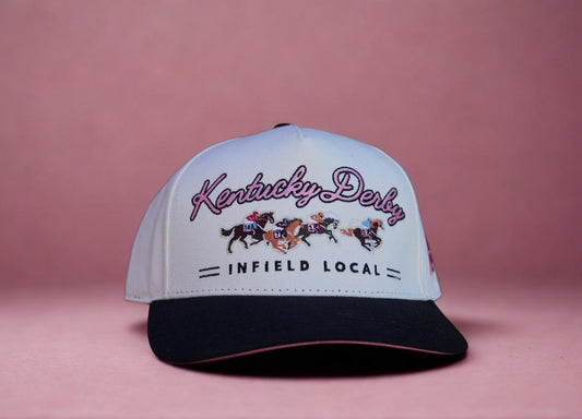 Kentucky Derby - Infield Local Collection: Pink & Black Run for the Roses