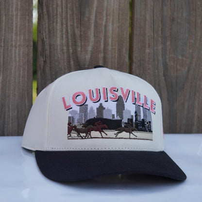 Louisville Skyline Collection: Red with Black Bill