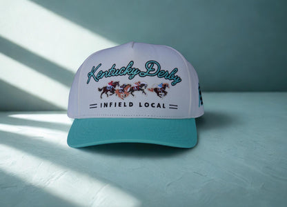 Kentucky Derby - Infield Local Collection: Teal Run for the Roses