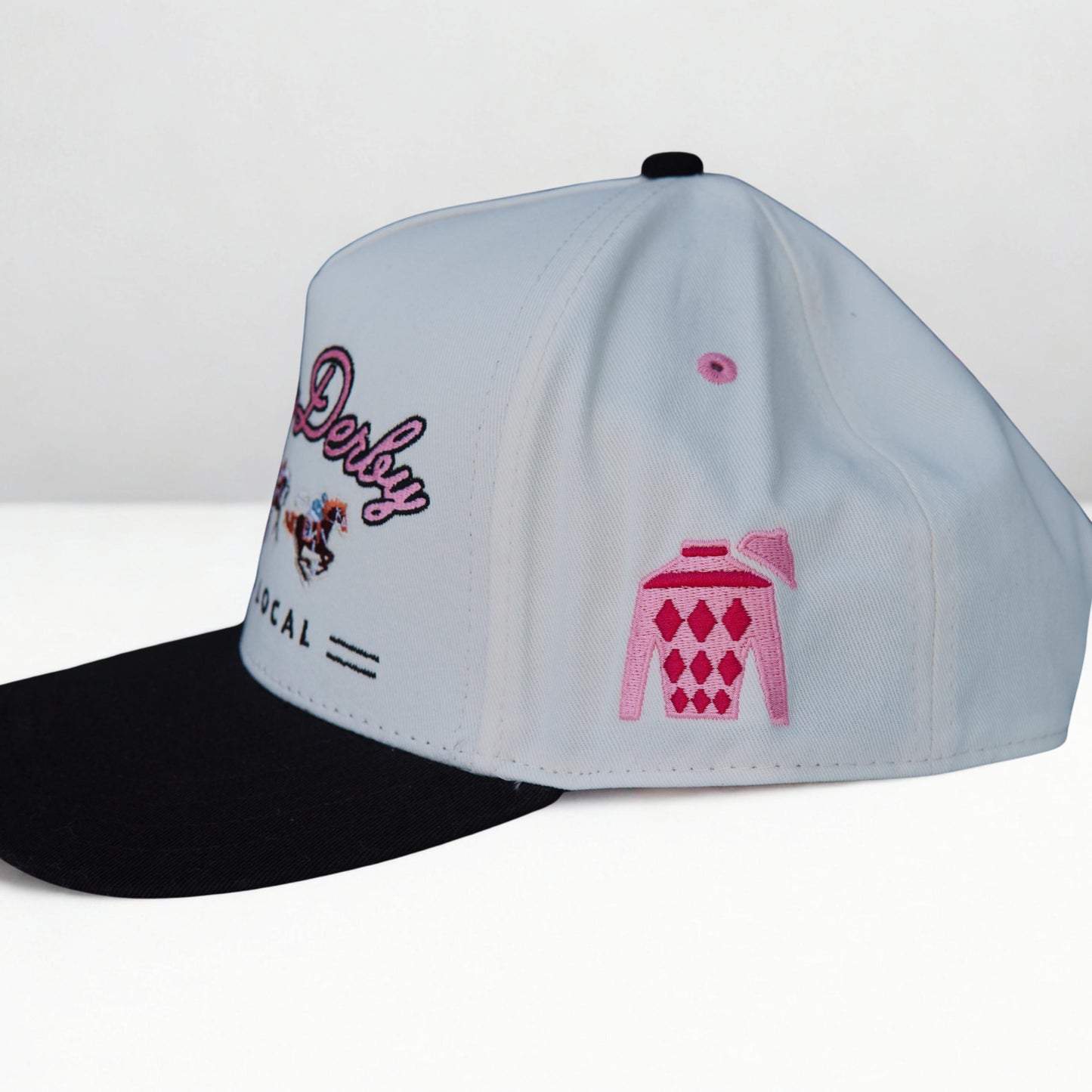 Kentucky Derby - Infield Local Collection: Pink & Black Run for the Roses