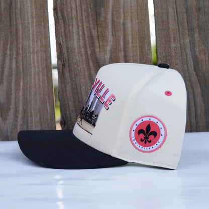 Louisville Skyline Collection: Red with Black Bill