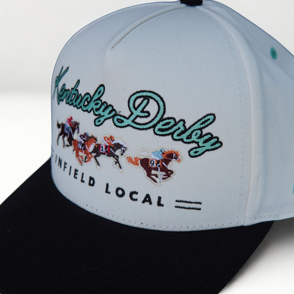 Kentucky Derby - Infield Local Collection: Teal & Black Run for the Roses