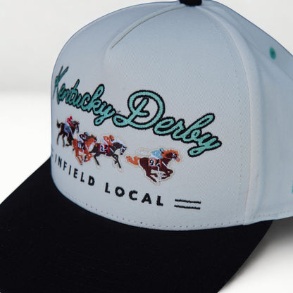 Kentucky Derby - Infield Local Collection: Teal & Black Run for the Roses