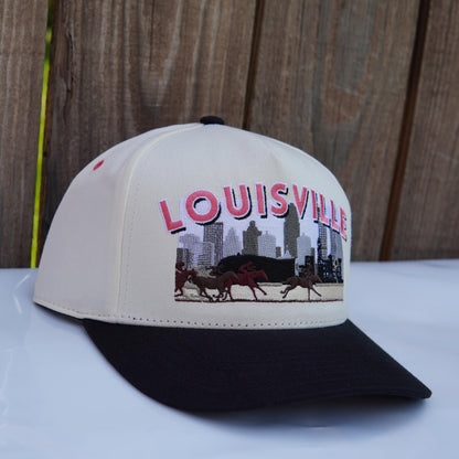 Louisville Skyline Collection: Red with Black Bill