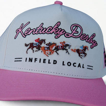 Kentucky Derby - Infield Local Collection: Pink Run for the Roses