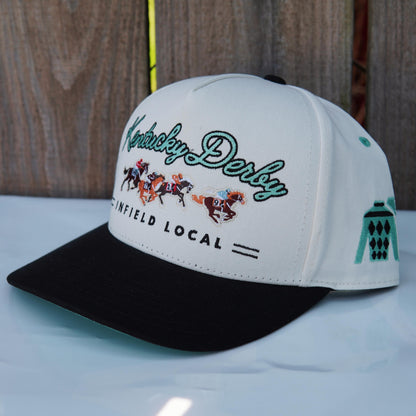 Kentucky Derby - Infield Local Collection: Teal & Black Run for the Roses