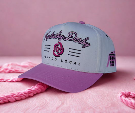 Kentucky Derby - Infield Local Collection: Pink Bill with Rose