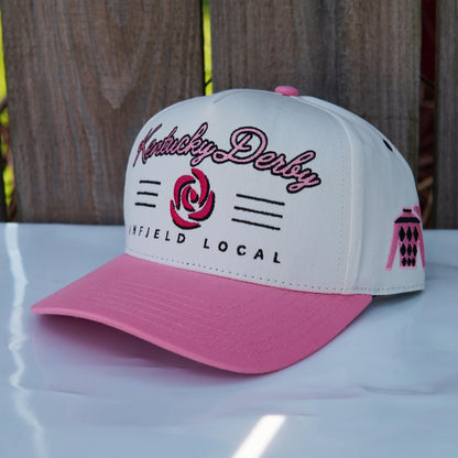 Kentucky Derby - Infield Local Collection: Pink Bill with Rose