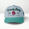 Kentucky Derby - Infield Local Collection: Teal Bill with Rose