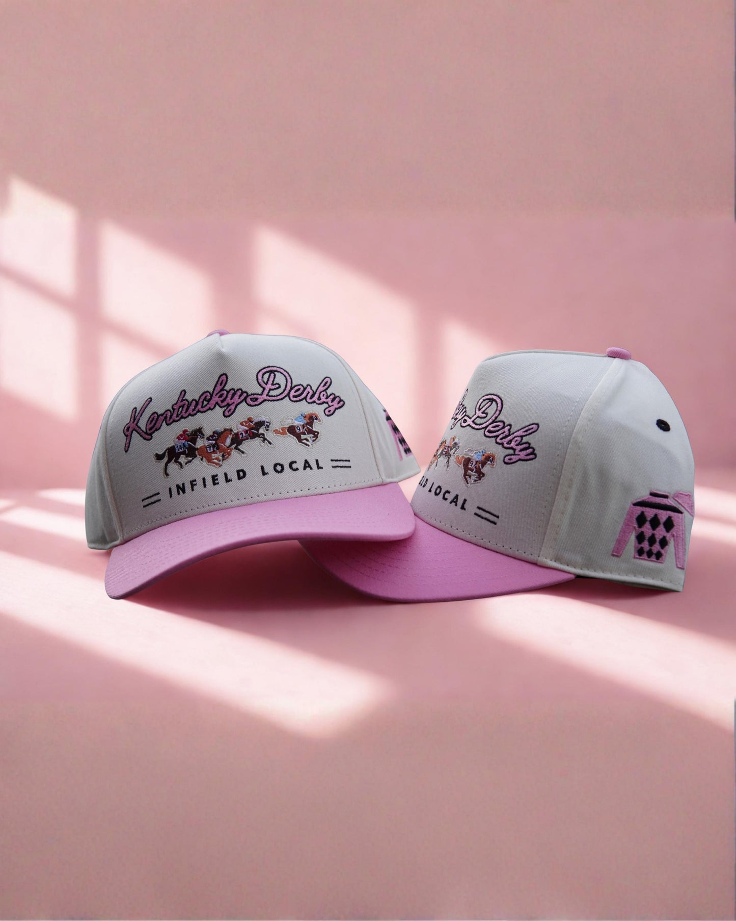 Kentucky Derby - Infield Local Collection: Pink Run for the Roses