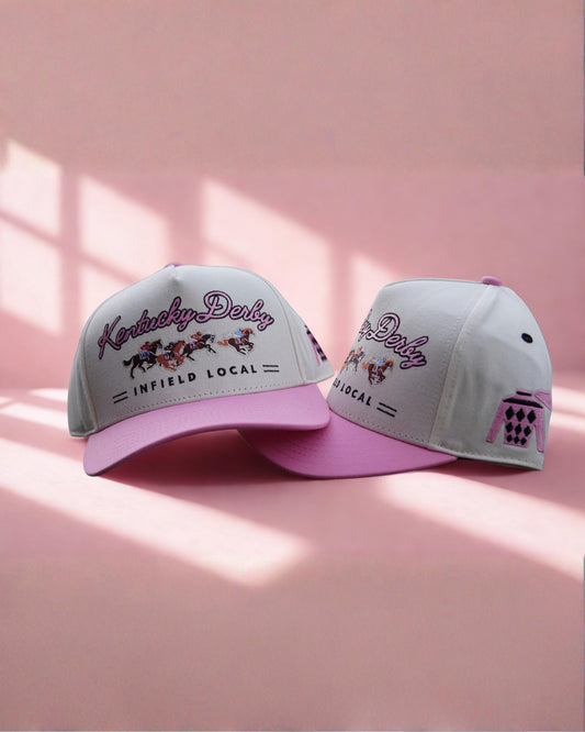 Kentucky Derby - Infield Local Collection: Pink Run for the Roses
