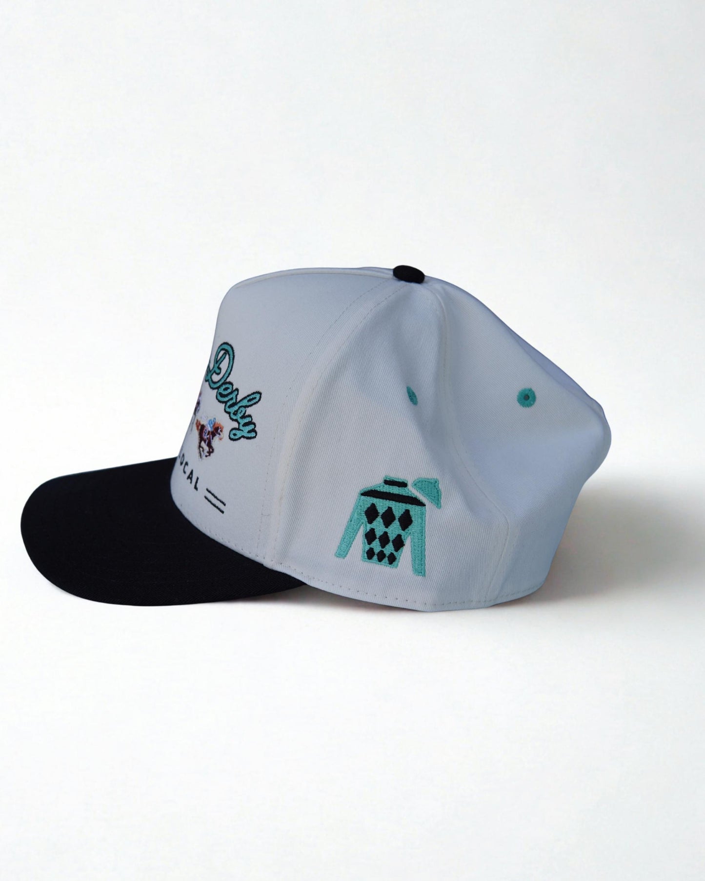 Kentucky Derby - Infield Local Collection: Teal & Black Run for the Roses