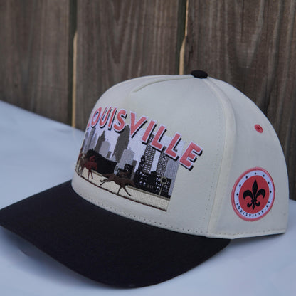 Louisville Skyline Collection: Red with Black Bill