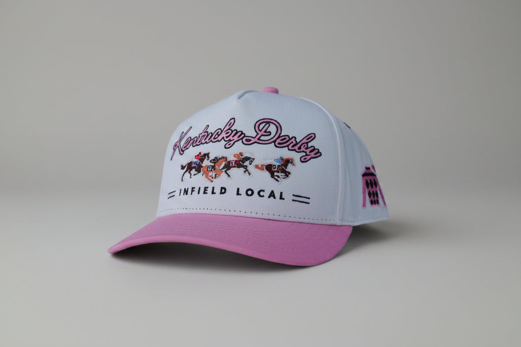 Kentucky Derby - Infield Local Collection: Pink Run for the Roses
