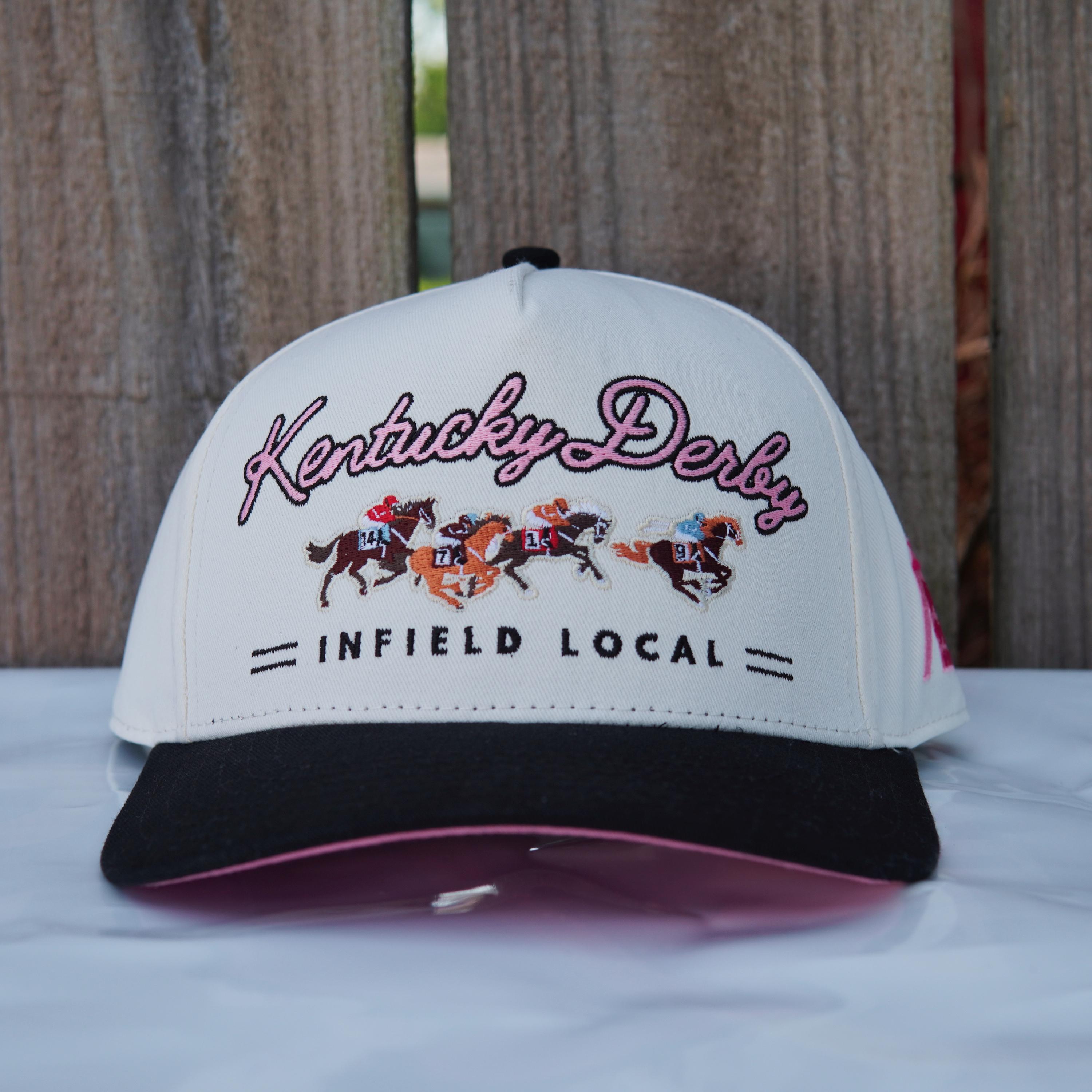 Kentucky Derby - Infield Local Collection: Pink & Black Run for the Roses