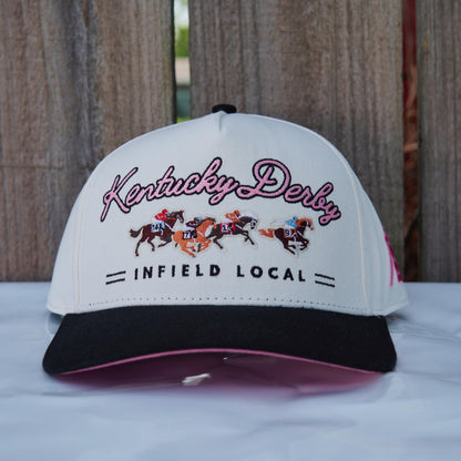 Kentucky Derby - Infield Local Collection: Pink & Black Run for the Roses