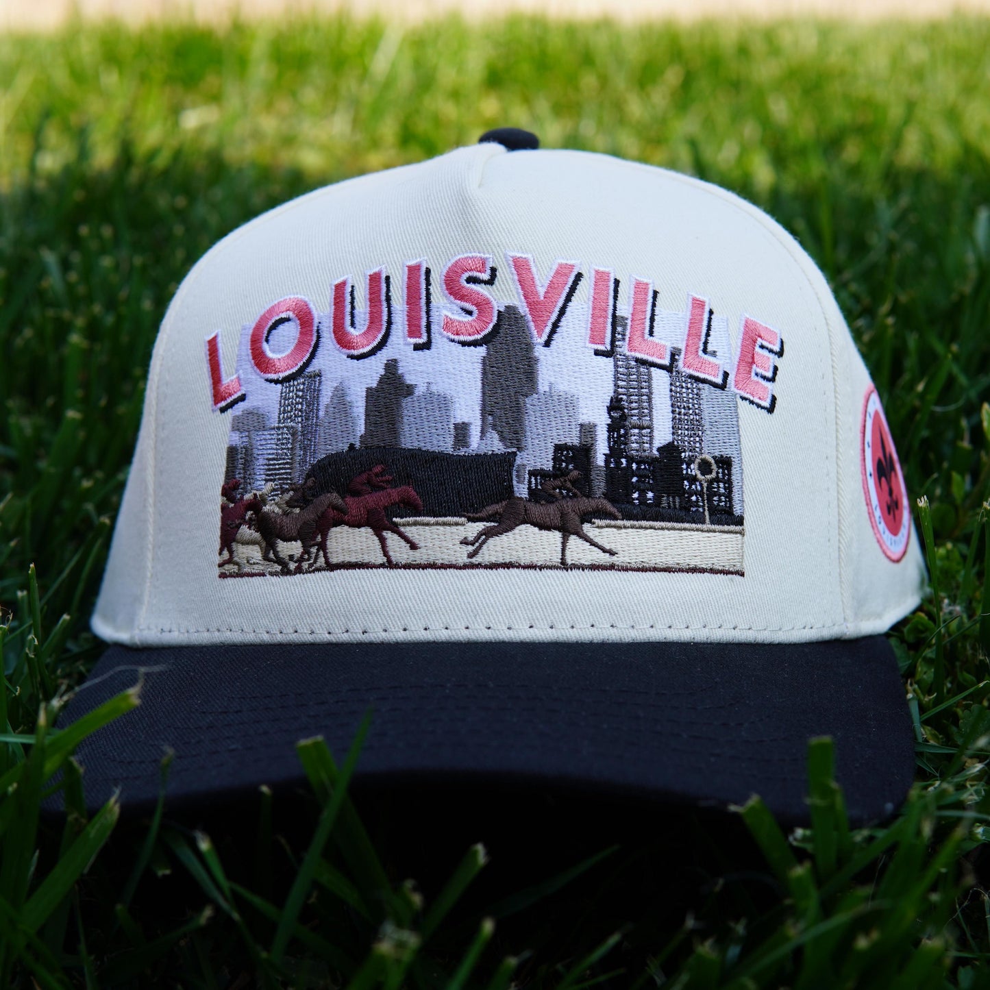 Louisville Skyline Collection: Red with Black Bill