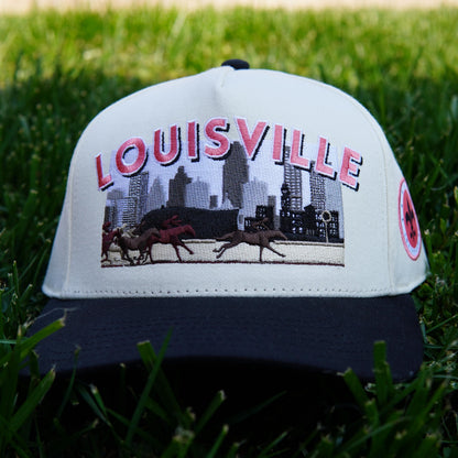 Louisville Skyline Collection: Red with Black Bill