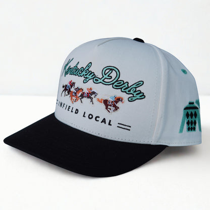 Kentucky Derby - Infield Local Collection: Teal & Black Run for the Roses
