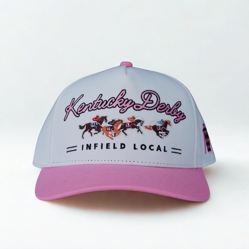 Kentucky Derby - Infield Local Collection: Pink Run for the Roses