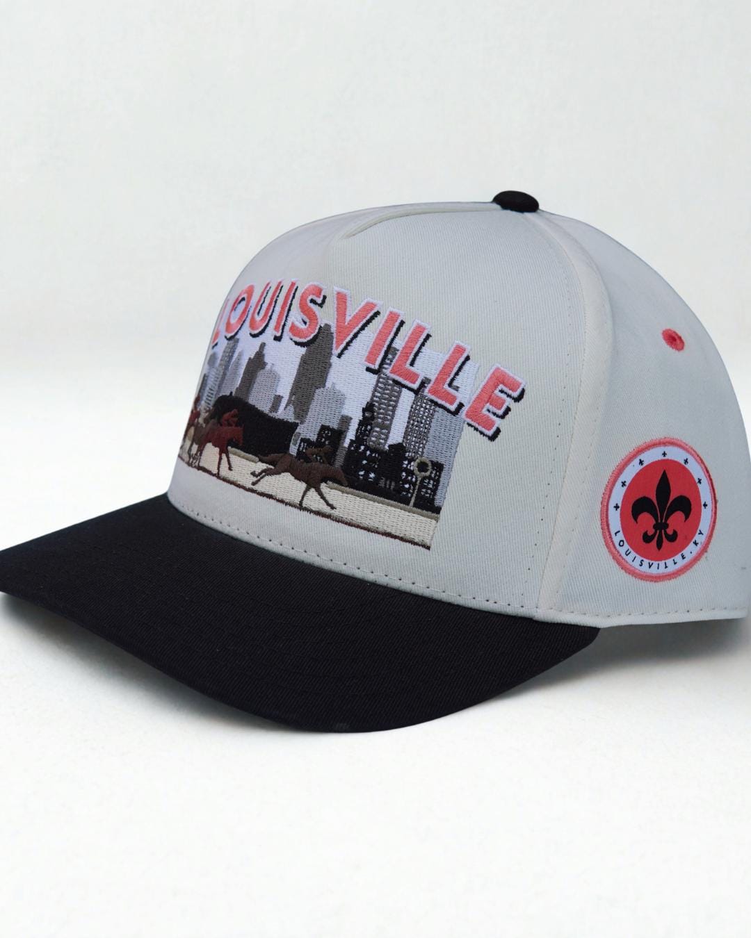 Louisville Skyline Collection: Red with Black Bill
